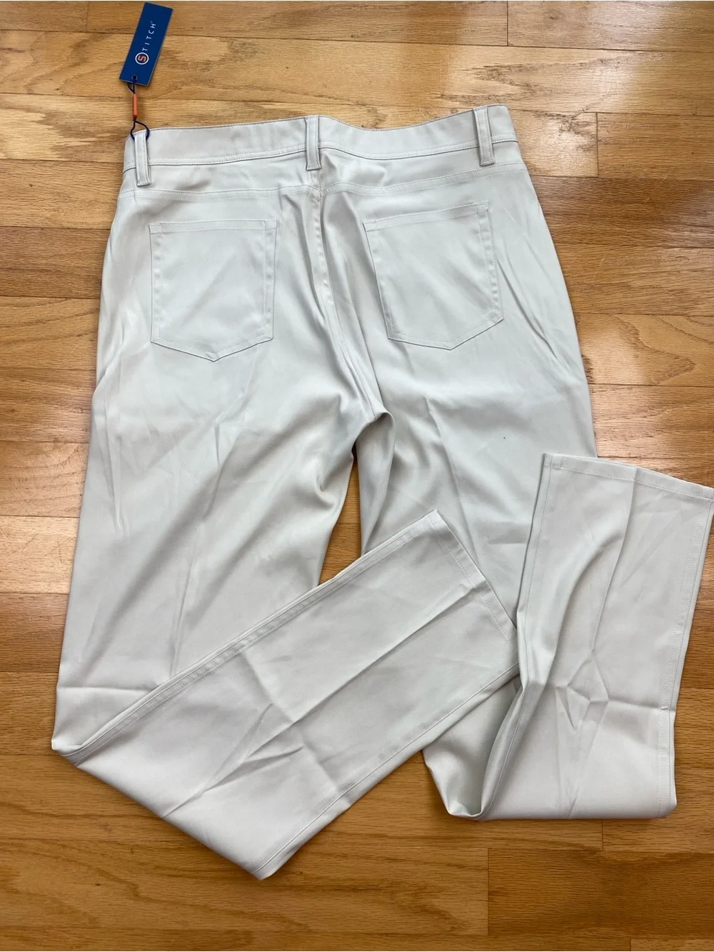 NWT Stitch's Britches Heston Five Pocket Performance Golf Pants Oyster 32x32